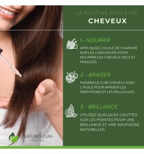 Huile de Chanvre Bio | Skin, Hair, and Massage