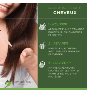 Huile d'Amande Douce Bio | Peau, Cheveux et Massage