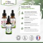 Pack Huiles Pousse des Cheveux - Stimule et Fortifie les Cheveux 100% Bio