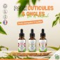 Pack Huiles Nourrissantes pour Cuticules et Ongles - Soin Complet 100% Bio