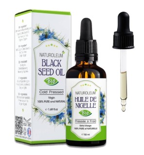 Pure Organic Nigella Oil | Black Cumin Seed Oil - Hair and Skin Care