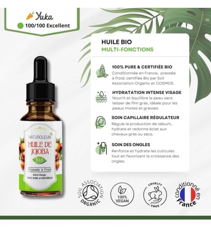 Huile de Jojoba Bio