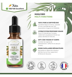 Huile d'Argan Bio | Peau, Cheveux et Soin du Corps