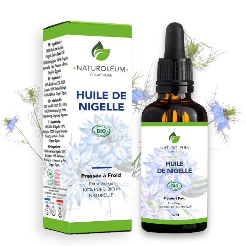 Huile de Nigelle Bio (Cumin Noir)