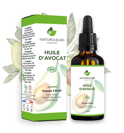 Huile d'Avocat Bio | Avocado Oil for Skin and Hair Care