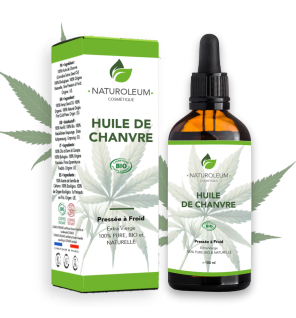 Huile de Chanvre Bio | Skin, Hair, and Massage
