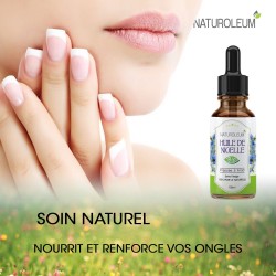 huile de nigelle bio 100ml : soin naturel, nourrit et renforce vos ongles