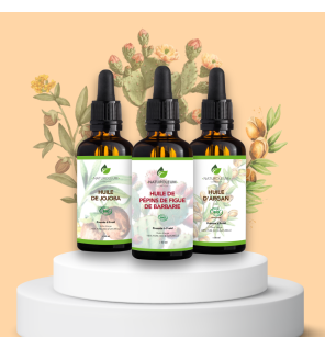 Pack Huiles Anti-Âge - Soin Naturel Bio pour Rides et Hydratation