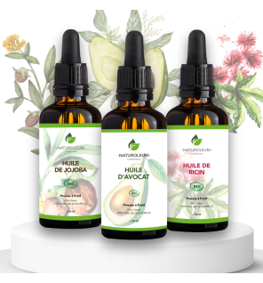 Dry and Damaged Hair Oil Pack - Repairing and Nourishing 100% Organic Care
