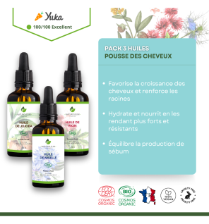 Hair Growth Oil Pack - Organic Stimulation and Strengthening Care