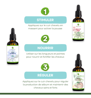 Hair Growth Oil Pack - Organic Stimulation and Strengthening Care