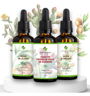 Pack Huiles Anti-Âge - Soin Naturel Bio pour Rides et Hydratation