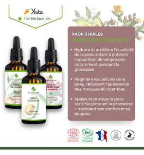 Stretch Marks and Pregnancy Special Oil Pack - Organic Preventive and Regenerative Care