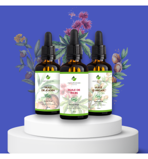 Hydrating and Strengthening Beard Oil Pack - Natural Care for a Soft and Strong Beard