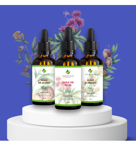 Pack Huiles Barbe Hydratante et Fortifiante - Soin Naturel pour une Barbe Douce et Robuste