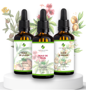 Hydrating and Strengthening Beard Oil Pack - Organic Care for a Soft, Hydrated, and Strong Beard