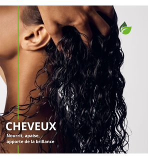 Huile de Chanvre Bio | Peau, Cheveux, et Massage