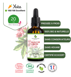 Huile de Ricin Bio