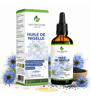 Pure Organic Nigella Oil | Black Cumin Seed Oil - Hair and Skin Care
