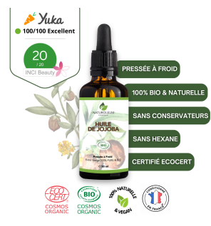 Organic Jojoba Oil | Skin, Hair, and Body Care
