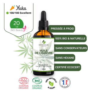 Organic Hemp Oil | Skin, Hair, and Massage