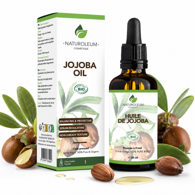 Organic Jojoba Oil | Skin, Hair, and Body Care